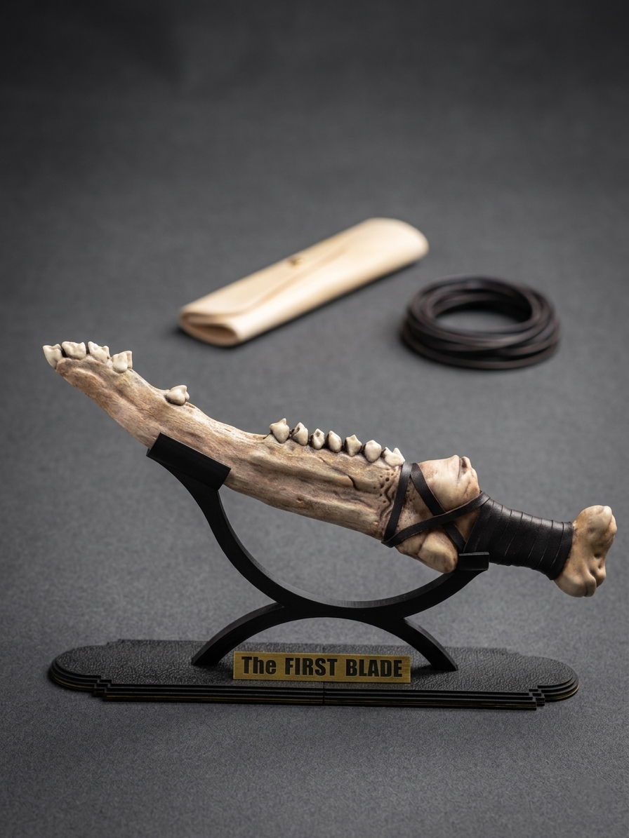 Supernatural First Blade Replica | Hand-Painted Bone Knife Prop, Dean Winchester Decor