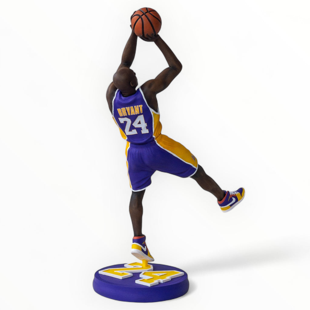 Kobe Bryant Black Mamba Figure | Hand-Painted 3D Printed PLA Statue | LA Lakers Basketball Desk Decor