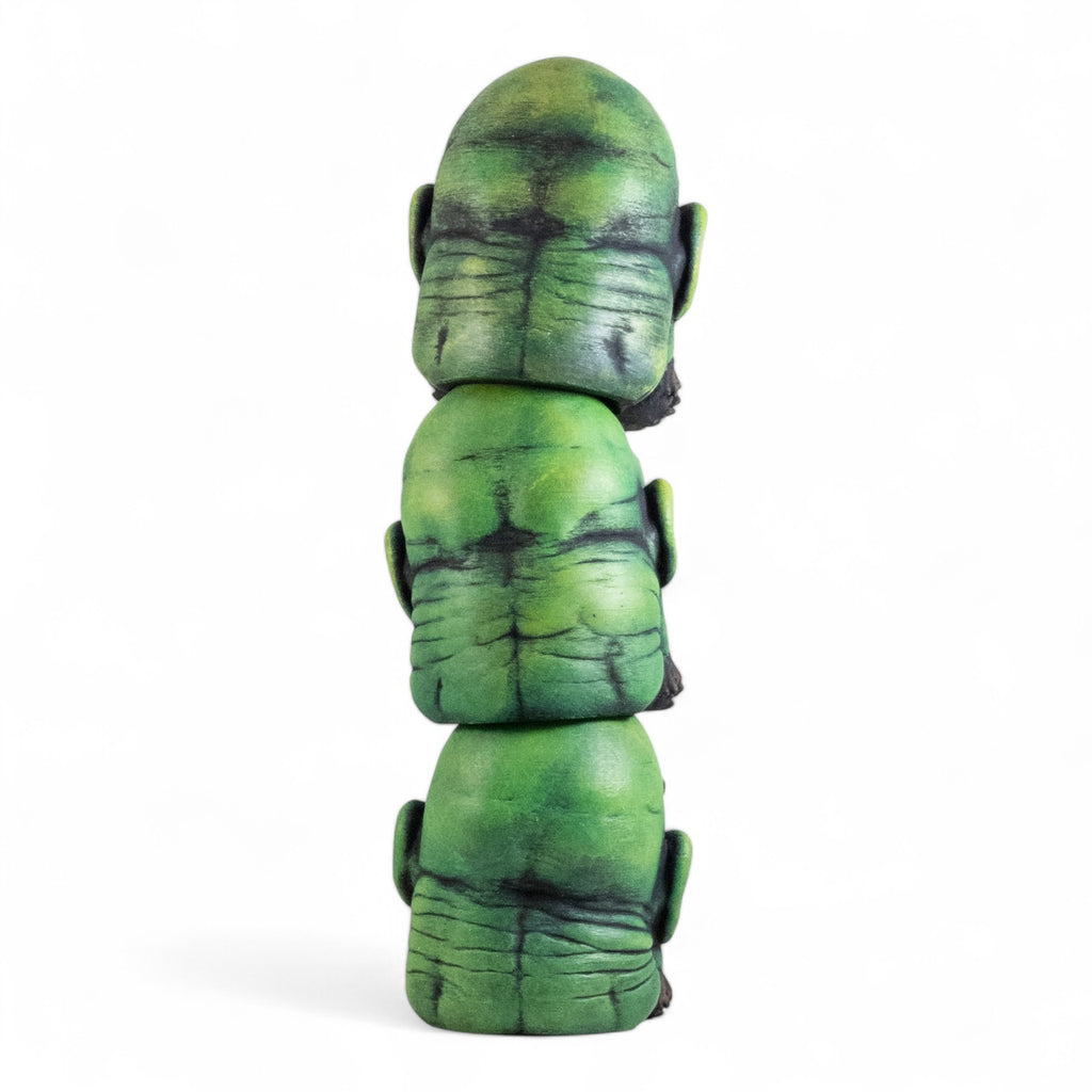 Spirited Away Kashira Head Figure | 3D Printed Hand-Painted PLA Statue | Studio Ghibli Anime Desk Decor | Yubaba's Room Collectible