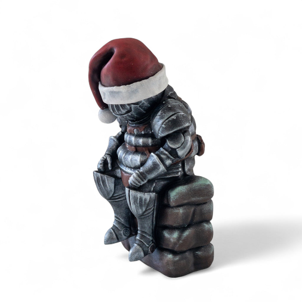 Onion Knight Statue | Siegmeyer of Catarina Dark Souls Figure | Hand-Painted 3D Printed PLA Collectible | Gamer Desk Decor