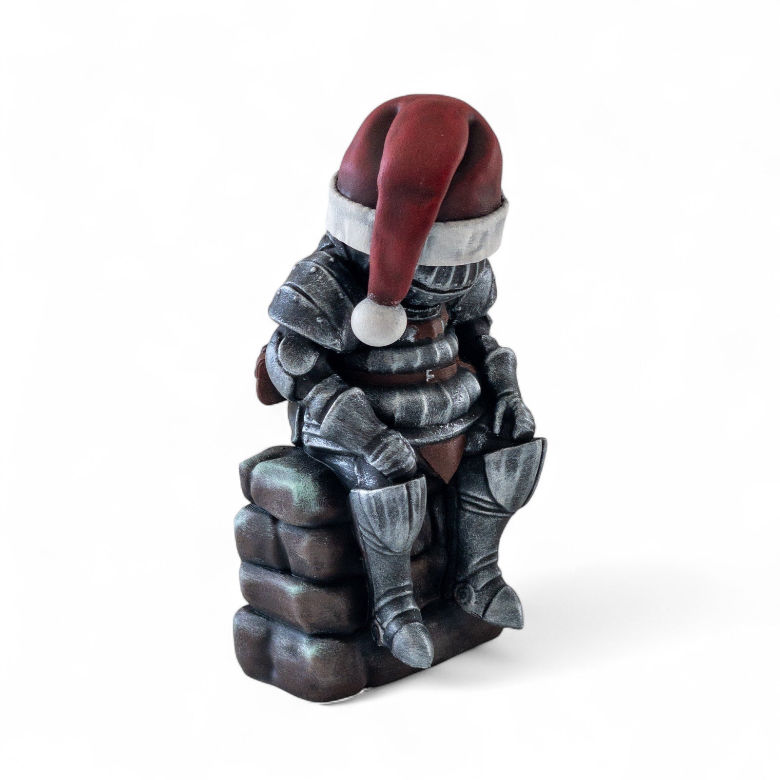 Onion Knight Statue | Siegmeyer of Catarina Dark Souls Figure | Hand-Painted 3D Printed PLA Collectible | Gamer Desk Decor