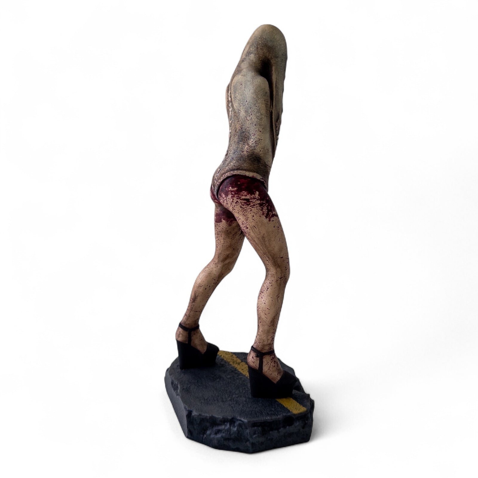 Silent Hill Lying Figure: Hand-Painted Horror Sculpture