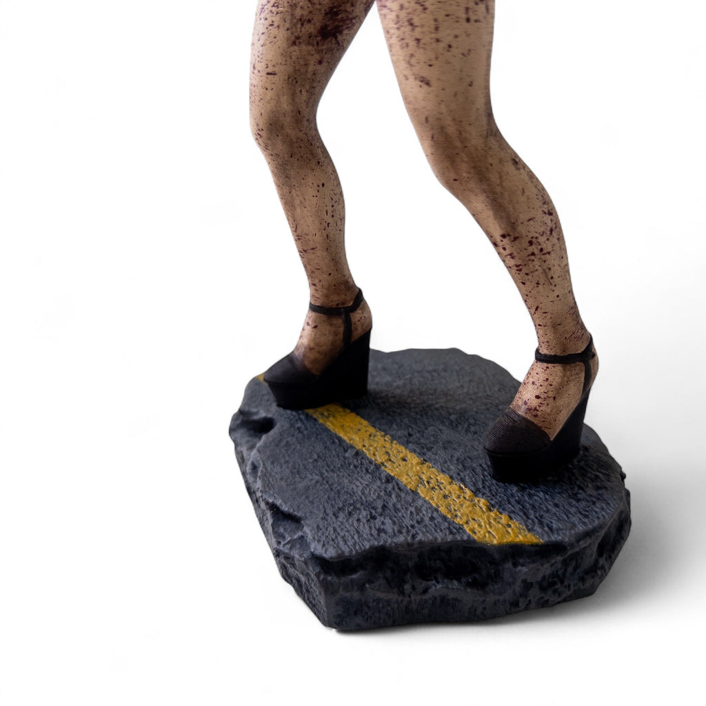 Silent Hill Lying Figure: Hand-Painted Horror Sculpture
