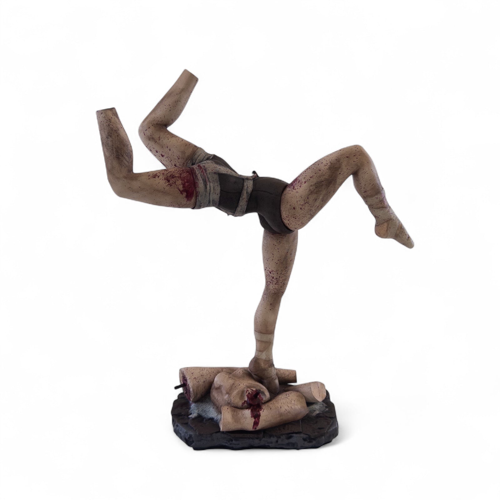 Silent Hill Mannequin Statue | Hand-Painted 3D Printed PLA Figure | Silent Hill 2 Monster Collectible | Creepy Horror Desk Decor
