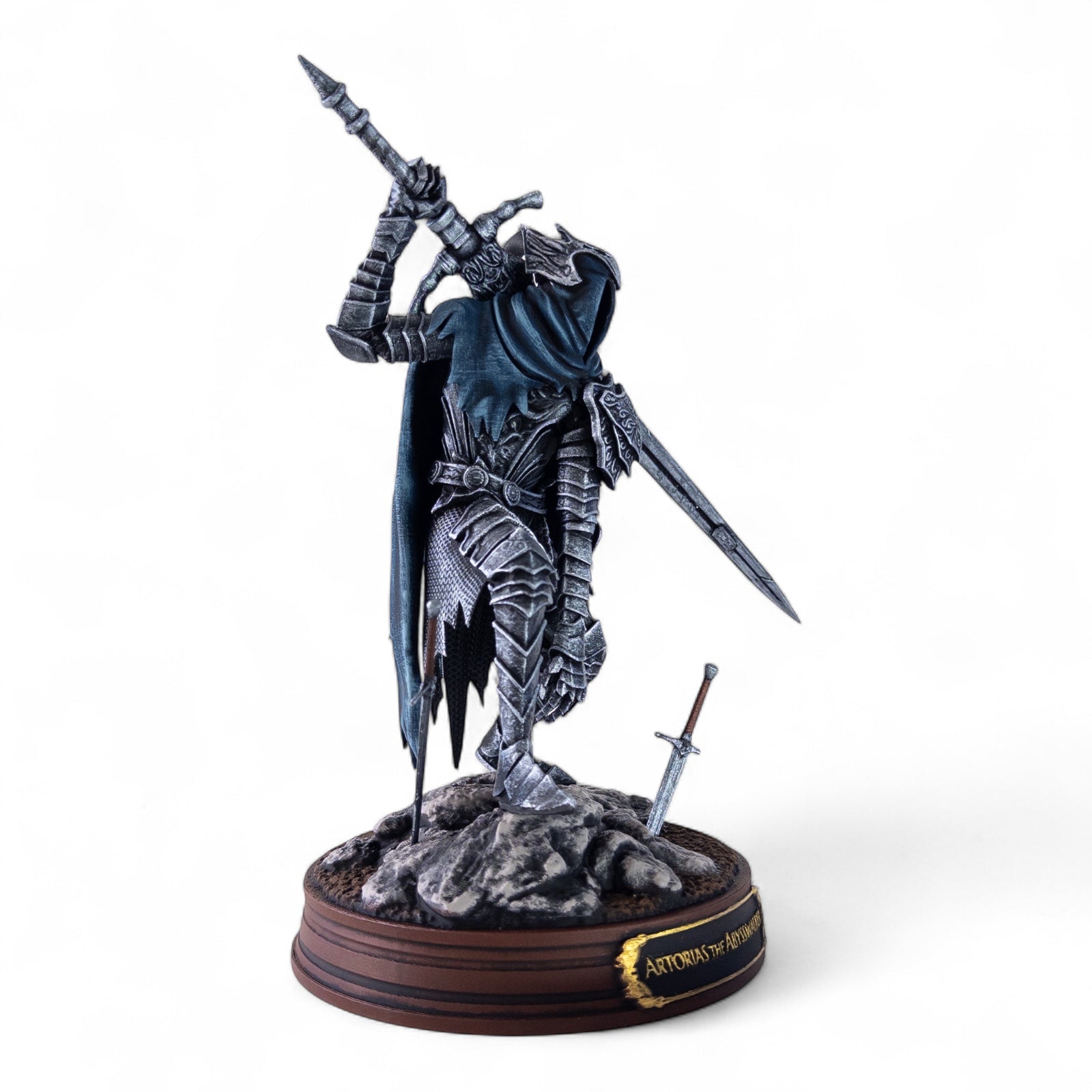 Artorias the Abysswalker Statue | Dark Souls Figure | 3D Printed Hand-Painted PLA Collectible | Soulsborne Gamer Desk Decor