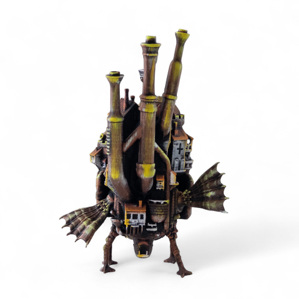 Howl's Moving Castle Statue | Studio Ghibli Hand-Painted 3D Printed PLA Figure | Miyazaki Anime Collectible | Desk Decor